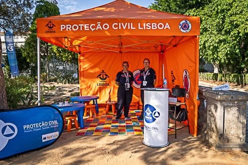 Stand da Proteção Civil Lisboa na Feira